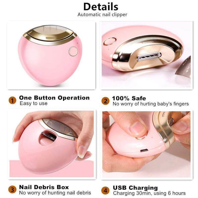Electric Automatic Baby Nail Clipper - Image 3