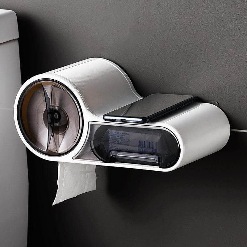 Wall Mounted Bathroom Roll Paper Holder - Image 2