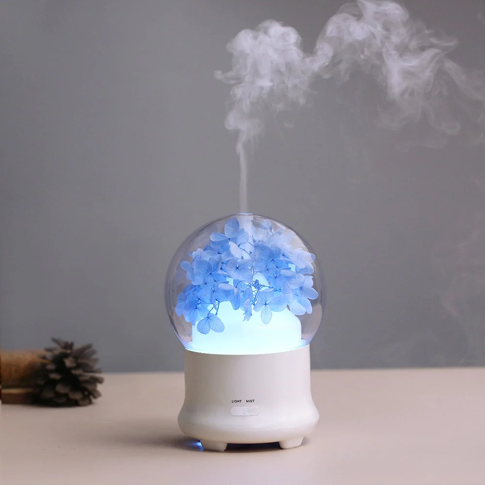 Warm Light Forest Ultrasonic Mini Humidifier - Image 1