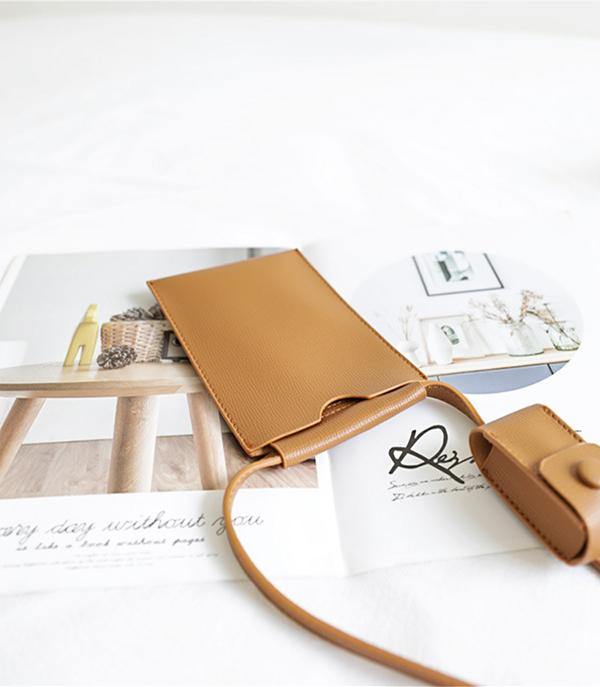 Korean Style Sling Shoulder Phone Case Bag - Image 3