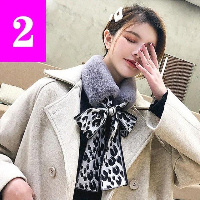 Creative Neck Soft Fur Scarf - Image 2