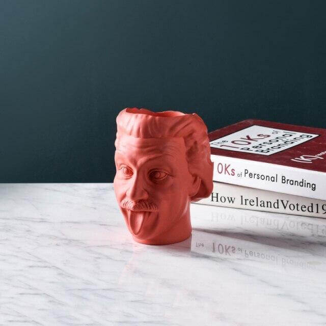 Creative Portrait Vase Flower Pot Pen Holder - Image 3