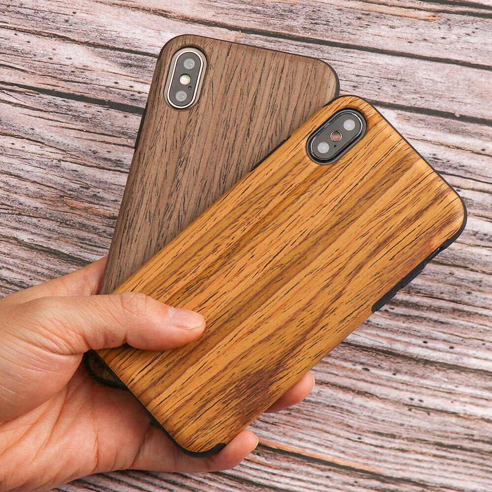 Retro Case Wood pattern For iPhone Models - Image 2