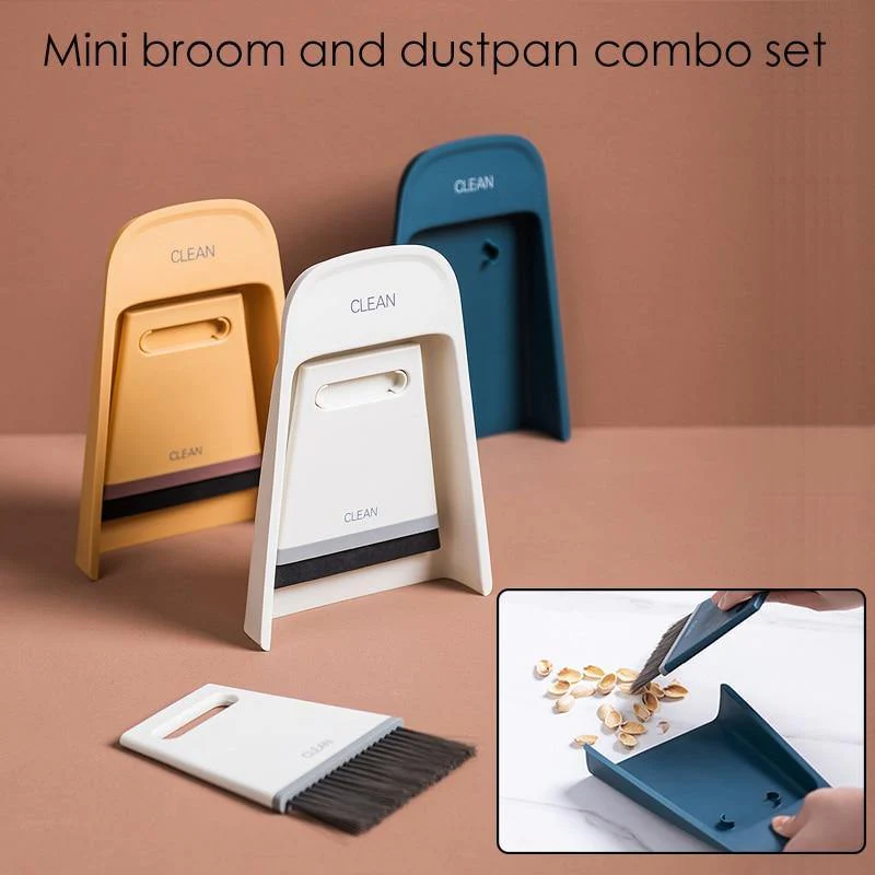 Mini Nordic Cleaning Dustpan Broom - Image 2