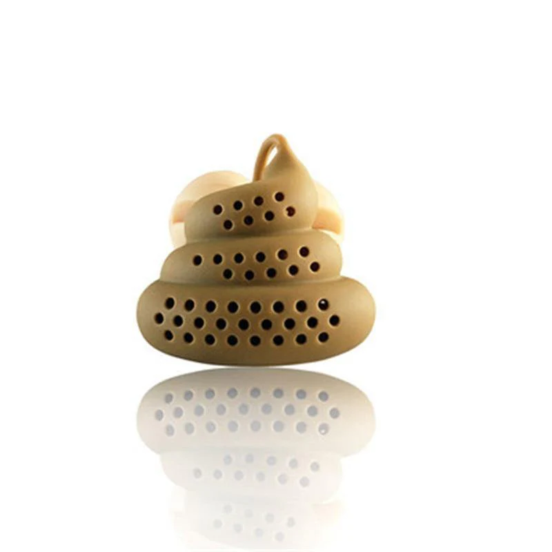 Funny Poop Shape Herbal Tea Infuser - Image 2