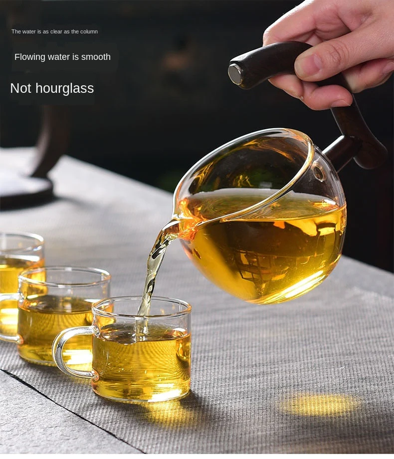 Elegant Glass Magnetic Tea Infuser Set - Image 2