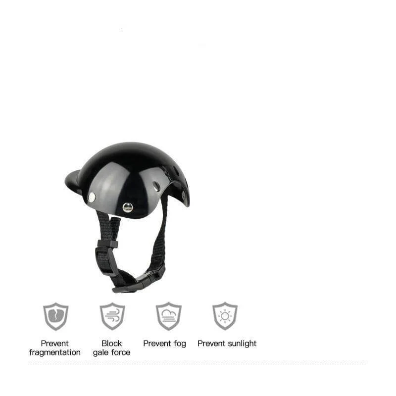 Cool Pet Fashion Helmet & Riding Cap - Image 3