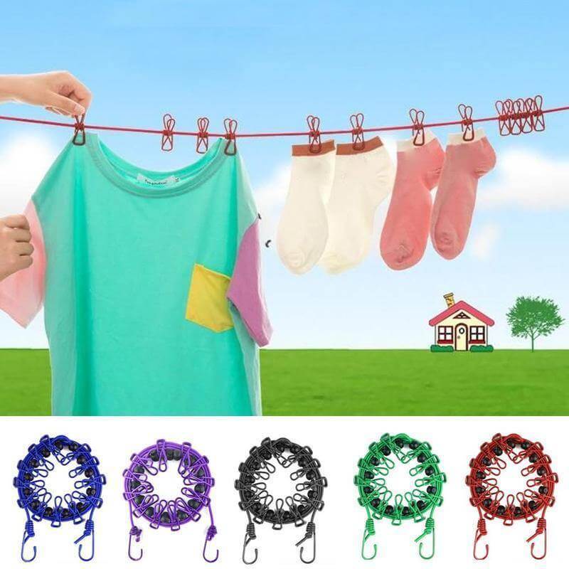 Portable Travel Clothesline - Image 2