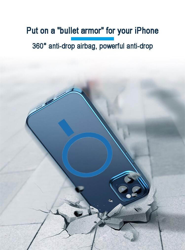 Transparent Magnetic Charger Case for iPhone 12 - Image 2