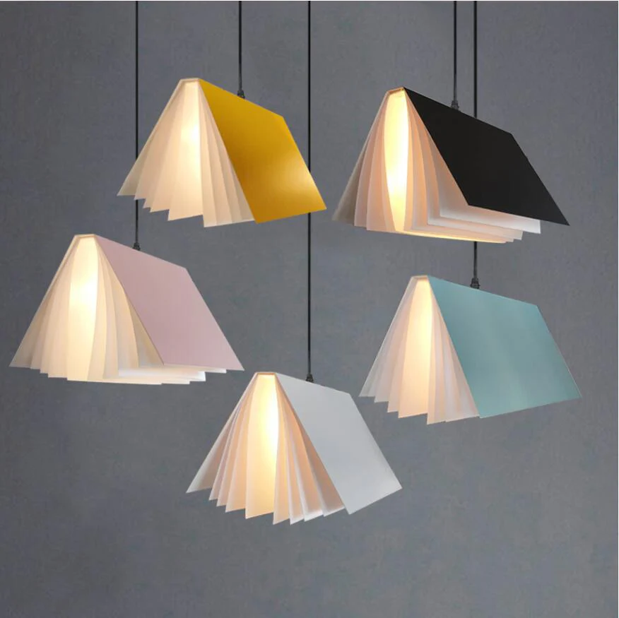 Simple Nordic Modern Book Shape Lamp - Image 2