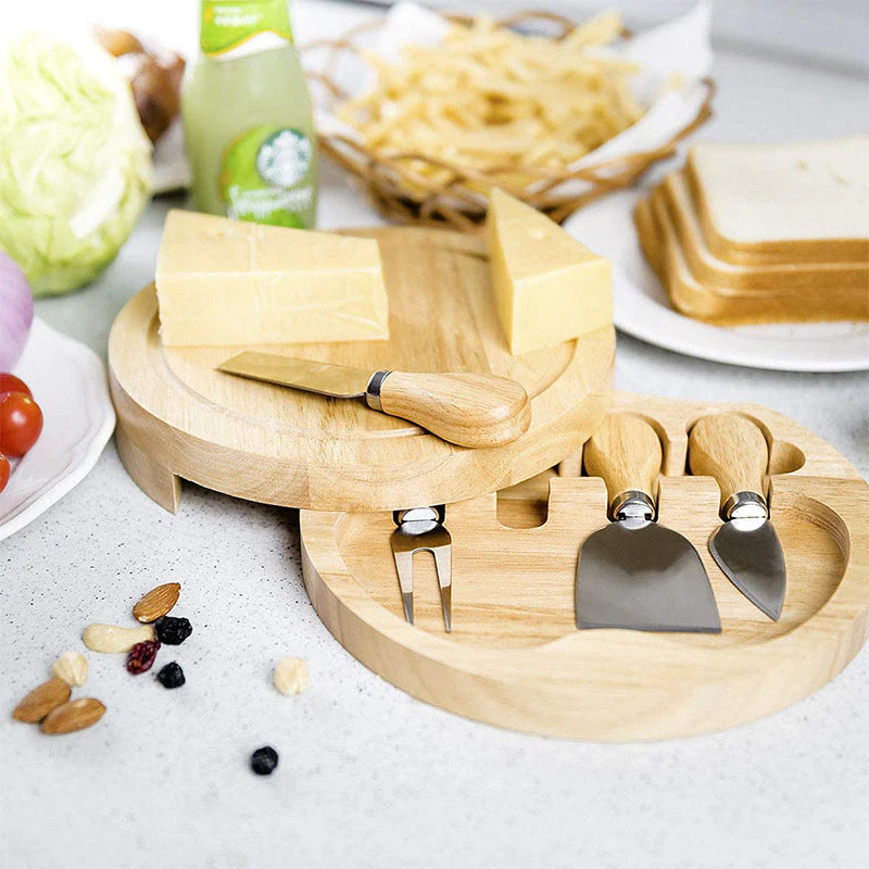 Wooden Bamboo Cutting Board Set - Image 3