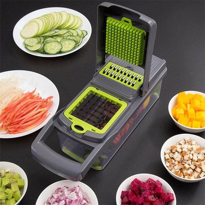 6 Blades Veggie Fruit Slicer with Box - Image 3