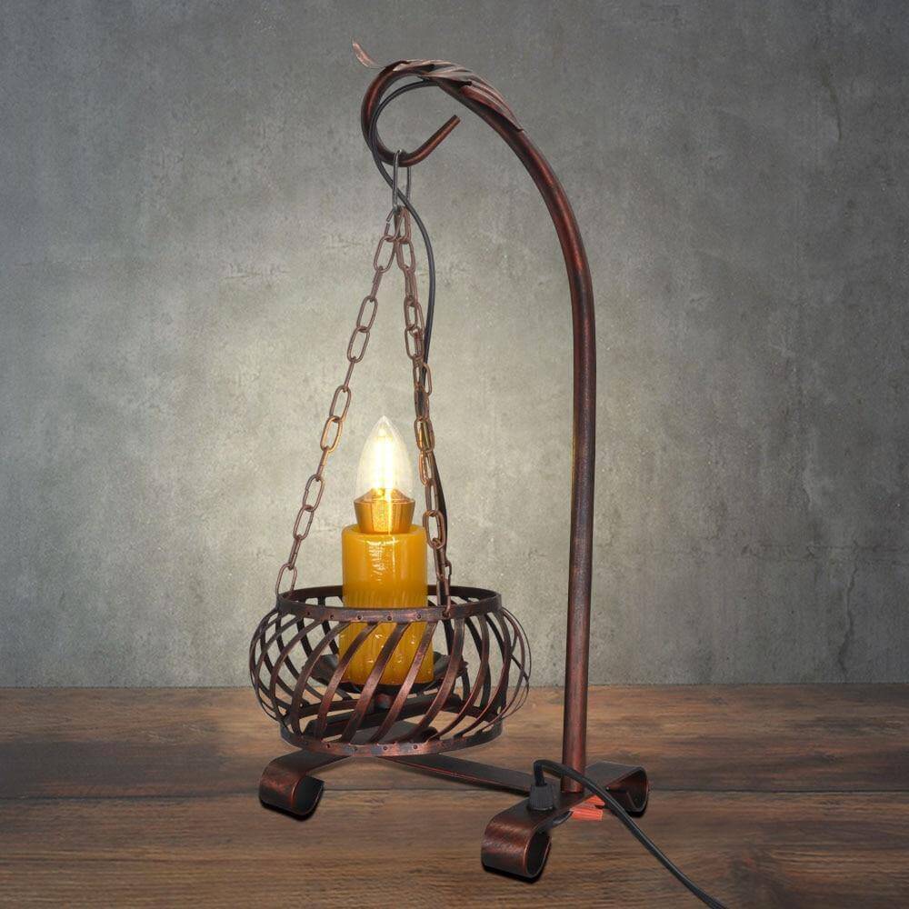 Vintage Table Otto Candle Lamp - Image 3
