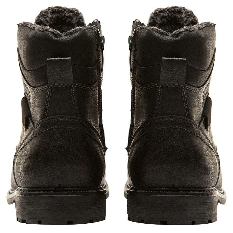 Fashion Vintage Style Male Winter Boots - Image 2