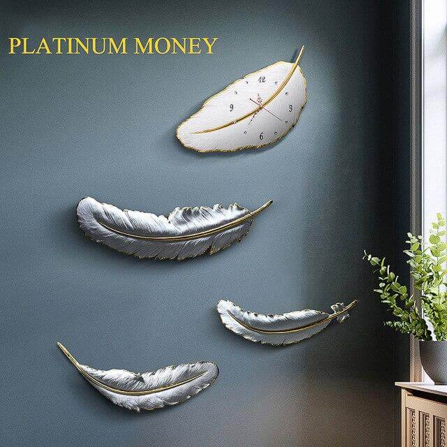 Nordic Wind Art Wall Clock - Image 2