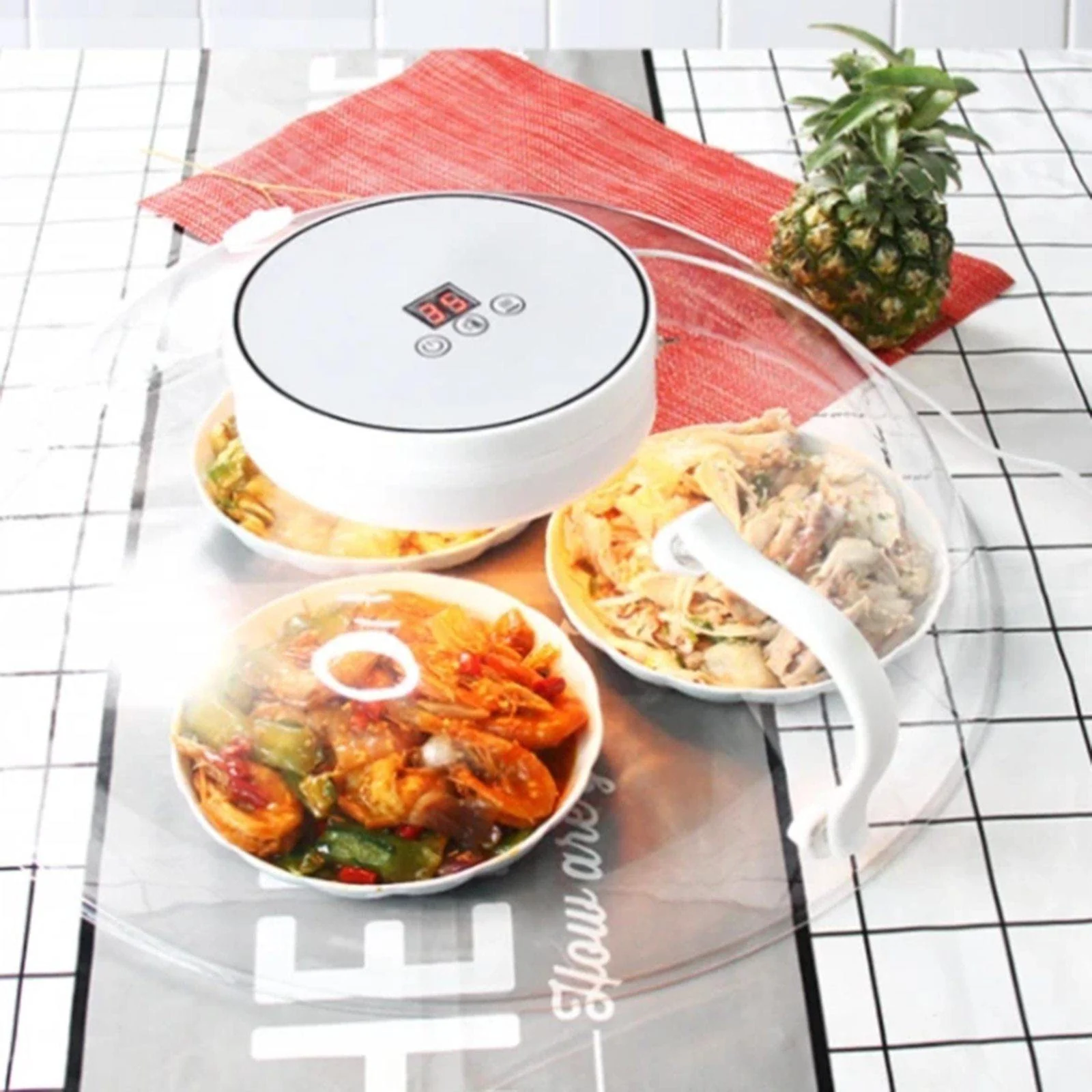 Intelligent Electric Food Heating Smart Lid - Image 1