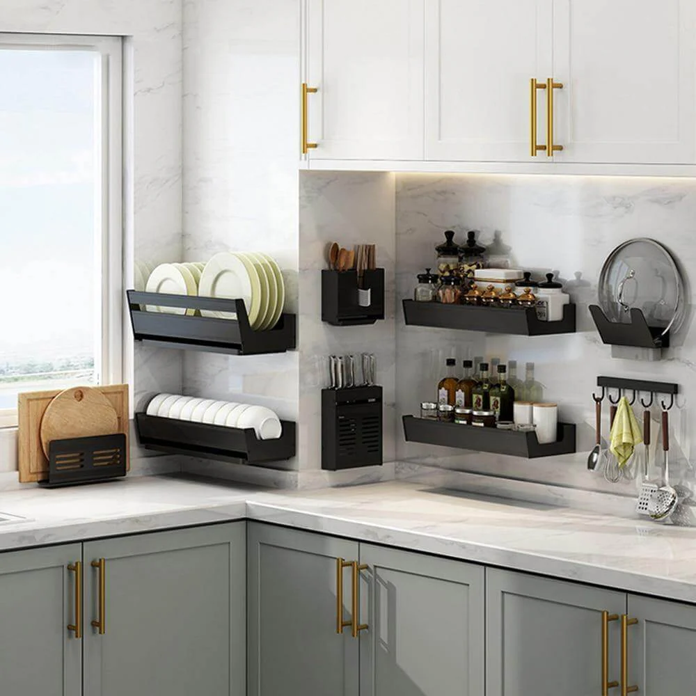 Nordic Kitchen Dish Organizer Rack