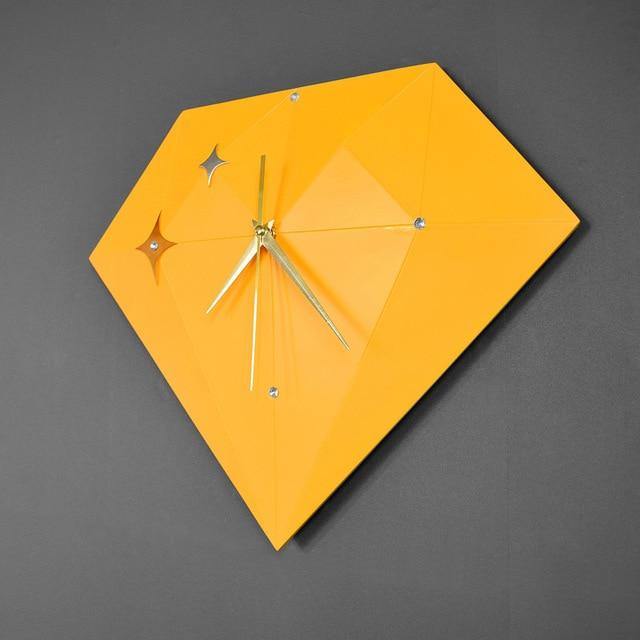 Geometric Nordic Star Minimalist Wall Clock - Image 3