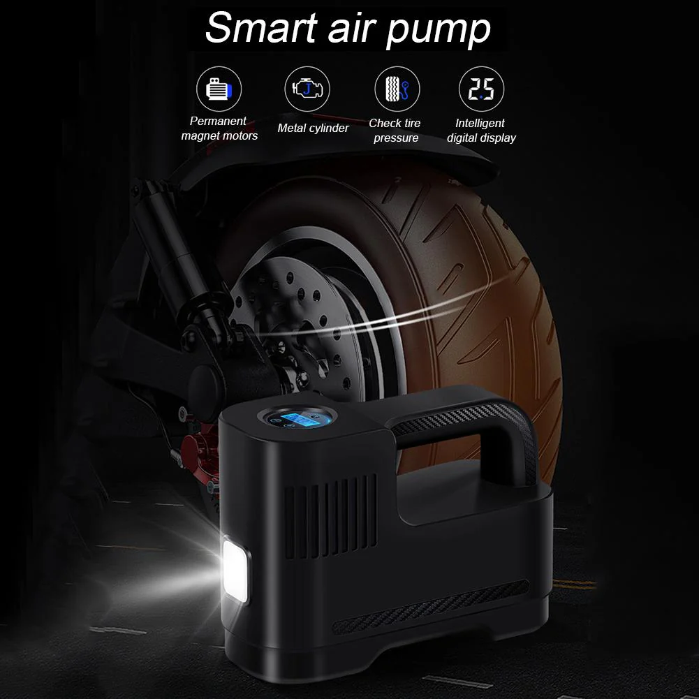 Car Digital LED Air Compressor Pump - Image 2