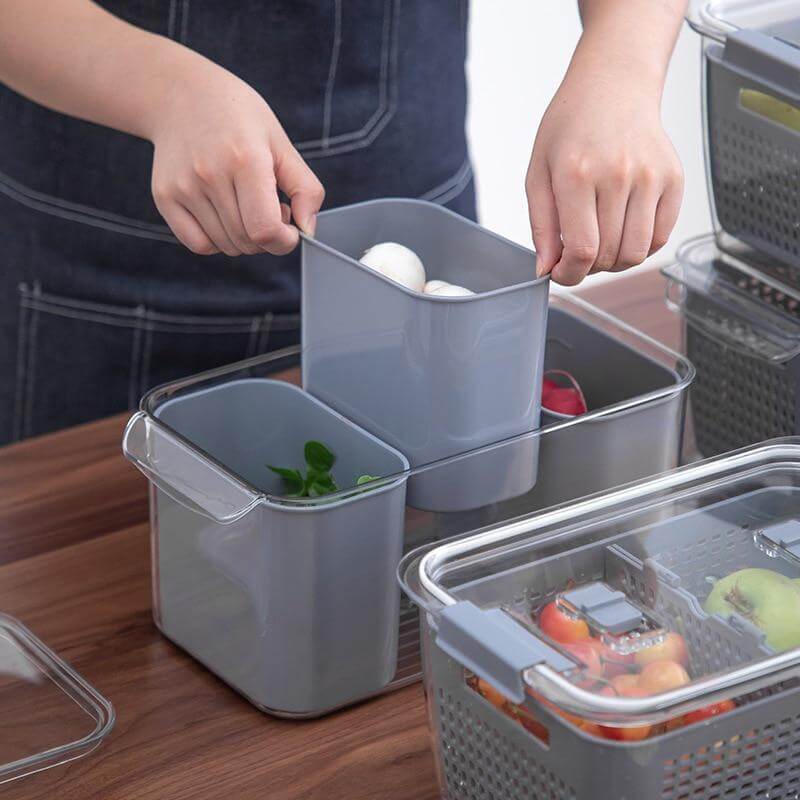 Space Saver Fridge Storage Container Organizers - Image 3