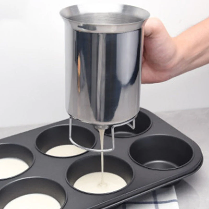 Stainless Steel Handheld Batter Dispenser - Image 1