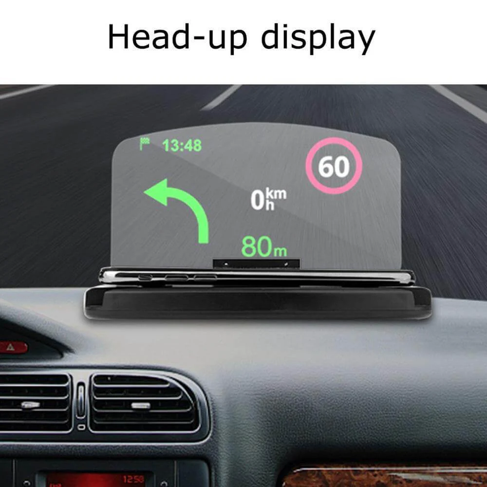 Head Up Navigation Display Projector Phone Holder