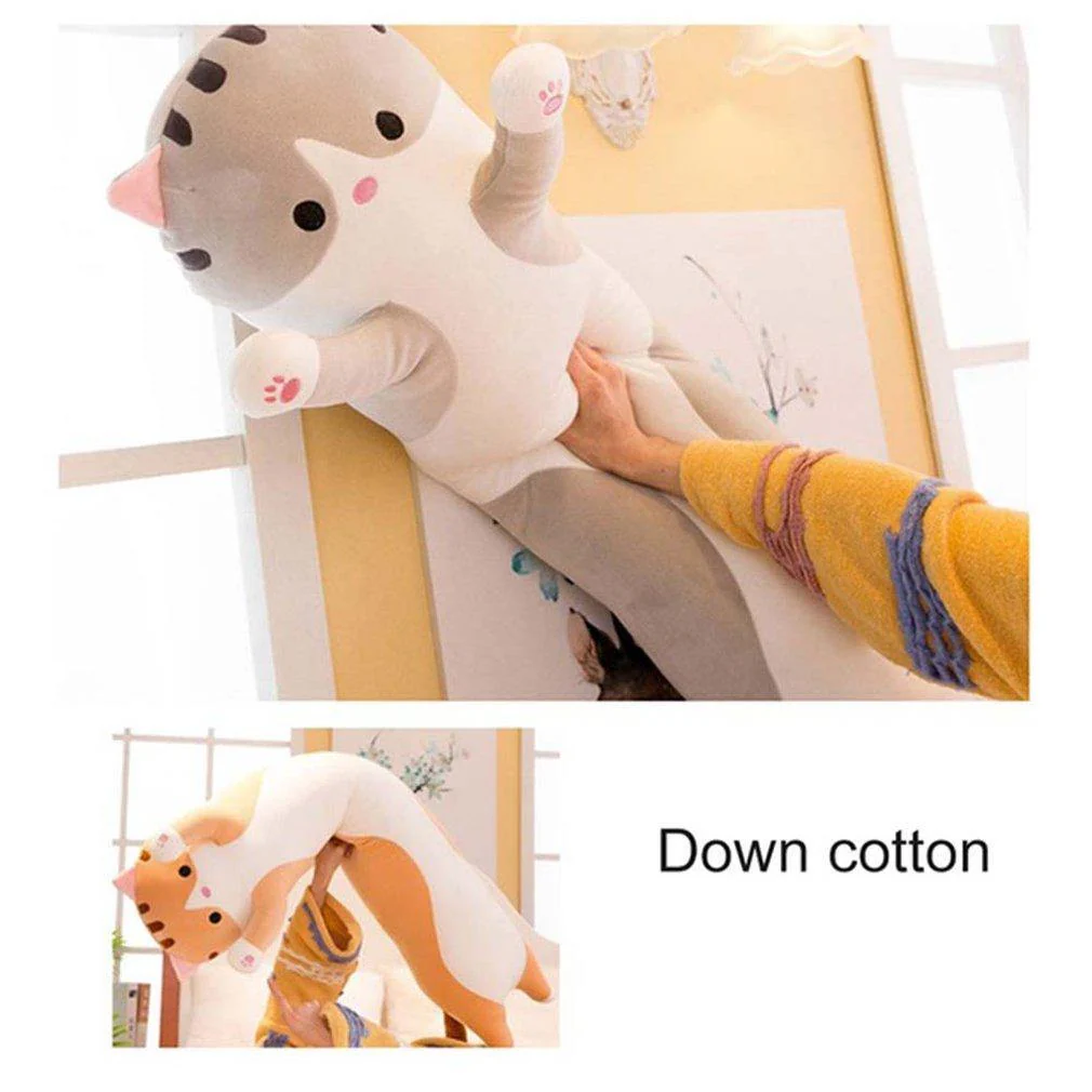 Cute Cat Soft Long Cat Plush Pillow - Image 2