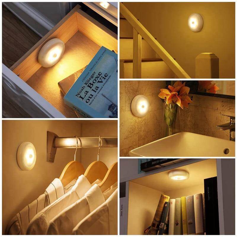 Warm & Cold Light Motion Sensor Wireless LED Lights - Image 2