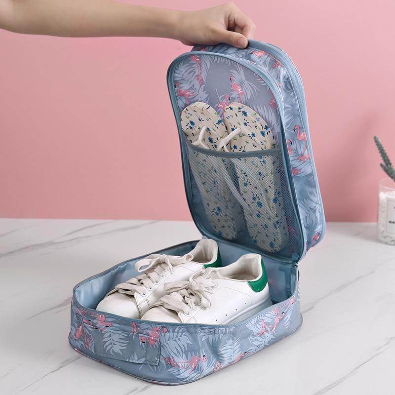 Portable Travel Shoe Clothes Storage Organizer Bag - Image 3