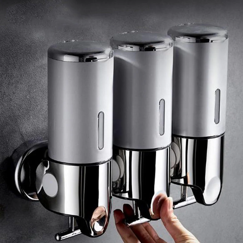 Wall Mounted Bathroom Shampoo Soap Dispenser - Image 1