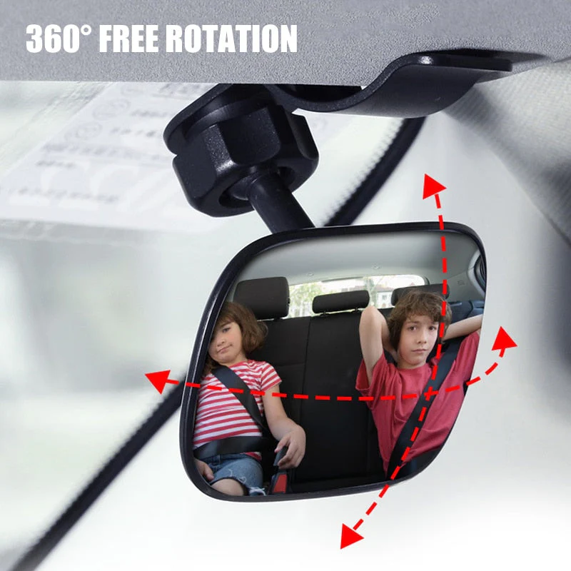 Car Clips-On Adjustable Rearview Mirror - Image 3