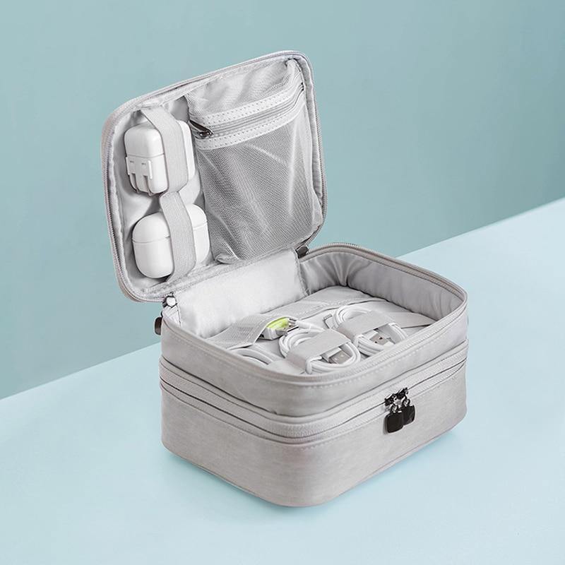 Double Layer Portable Digital Travel Bag - Image 3