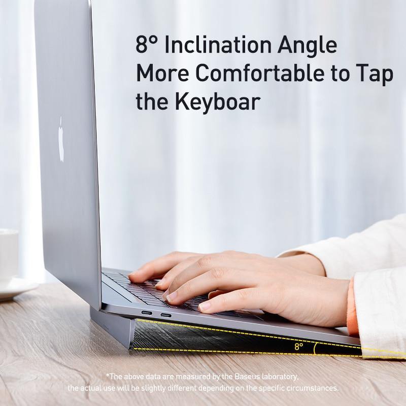 Aluminum Adjustable Folding Laptop Stand - Image 2