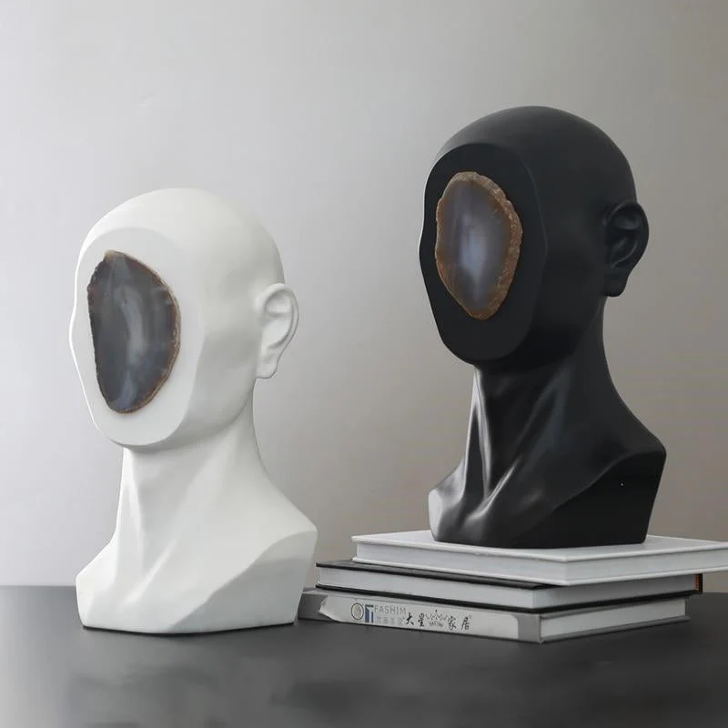 Modern Nordic Abstract Man Sculpture - Image 2