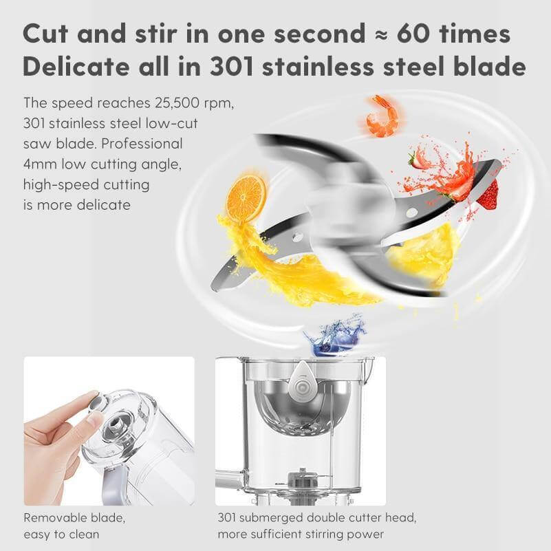 Portable Food Steamer Blender - Image 1