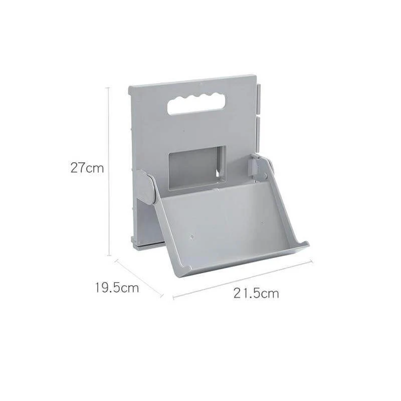 Hidden Folding Multifunctional Wall Shoe Organizer Rack - Image 2