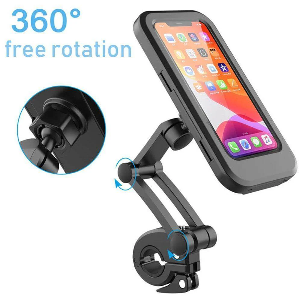 Adjustable Waterproof Bicycle Phone Holder - Image 3