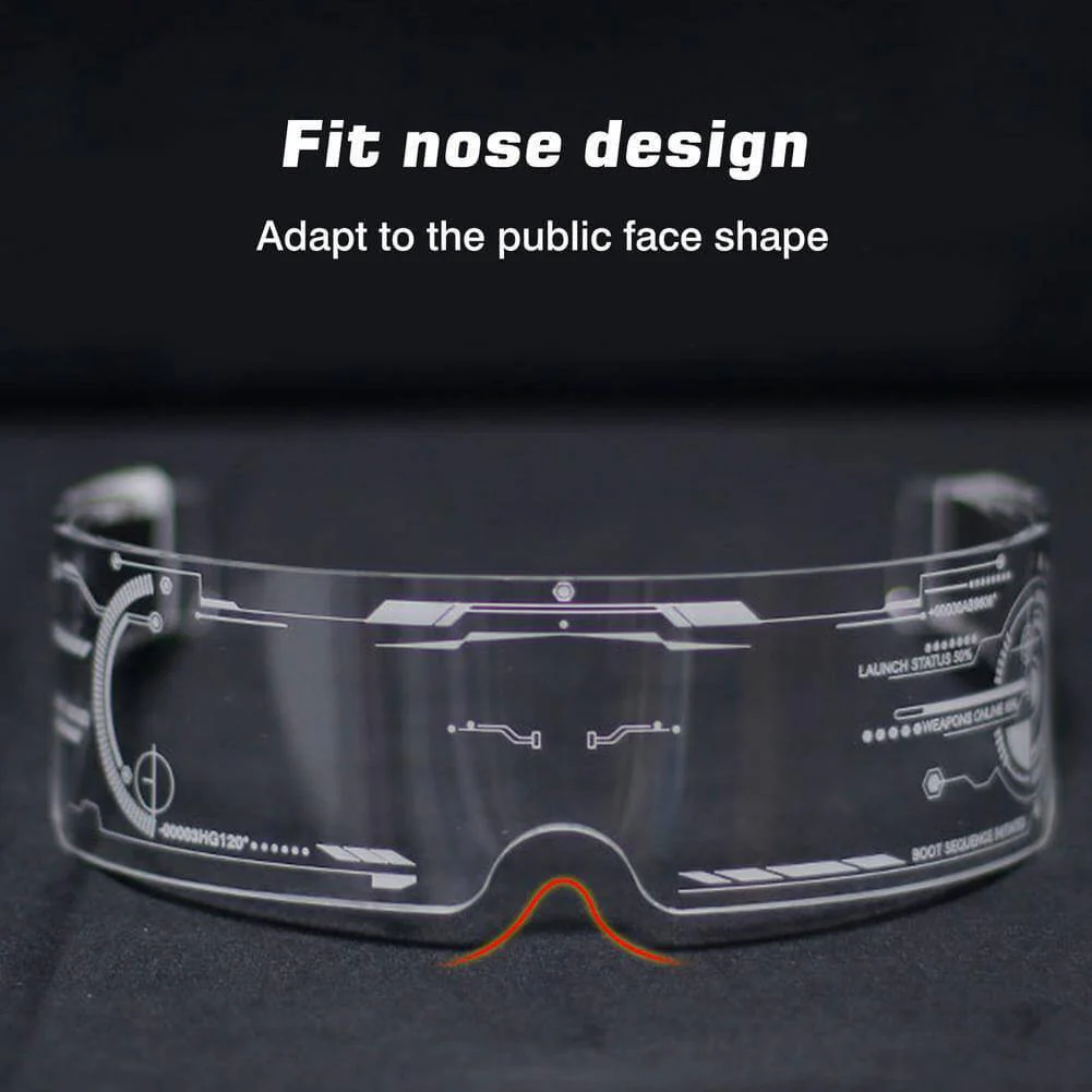 LED Colorful Luminous Party Glasses - Image 2