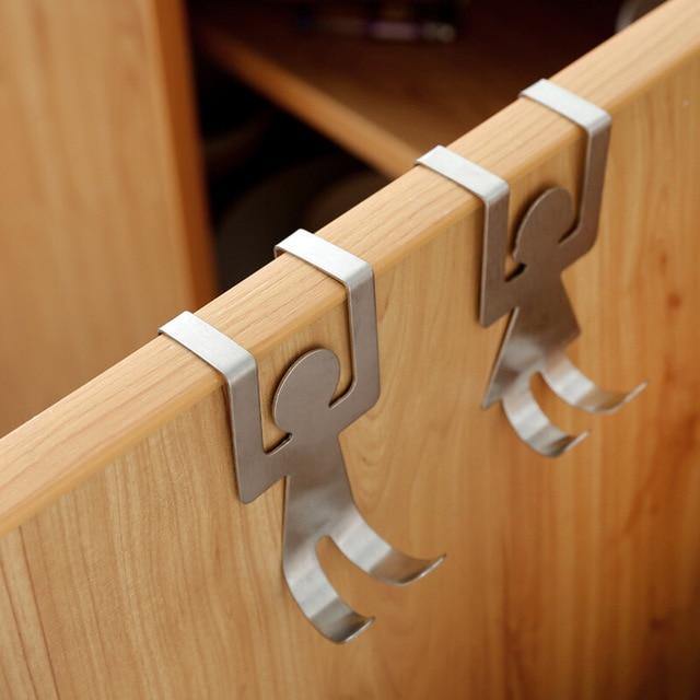2pcs Multifunctional Smart Paper Holder Hooks - Image 2