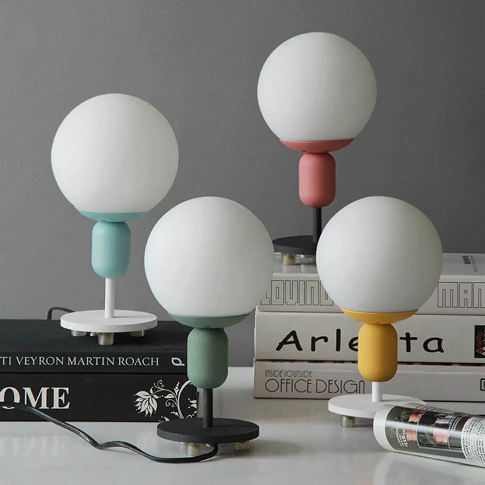 Elegant Matte Nordic Table Light - Image 1