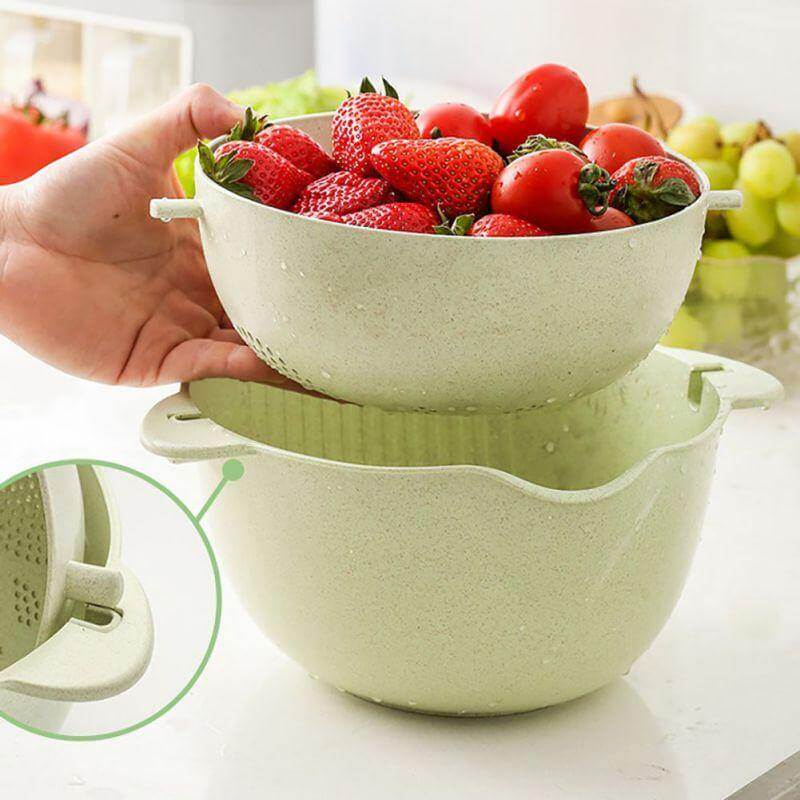 Multifunctional Double-Layer Drain Basket - Image 2