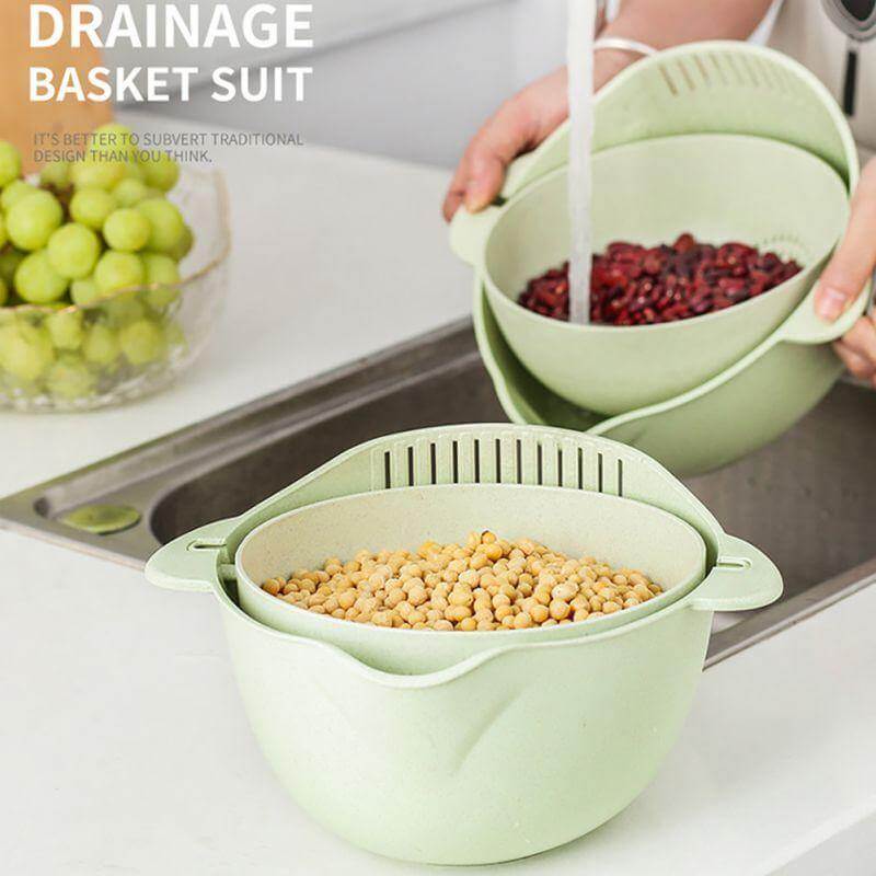Multifunctional Double-Layer Drain Basket - Image 3