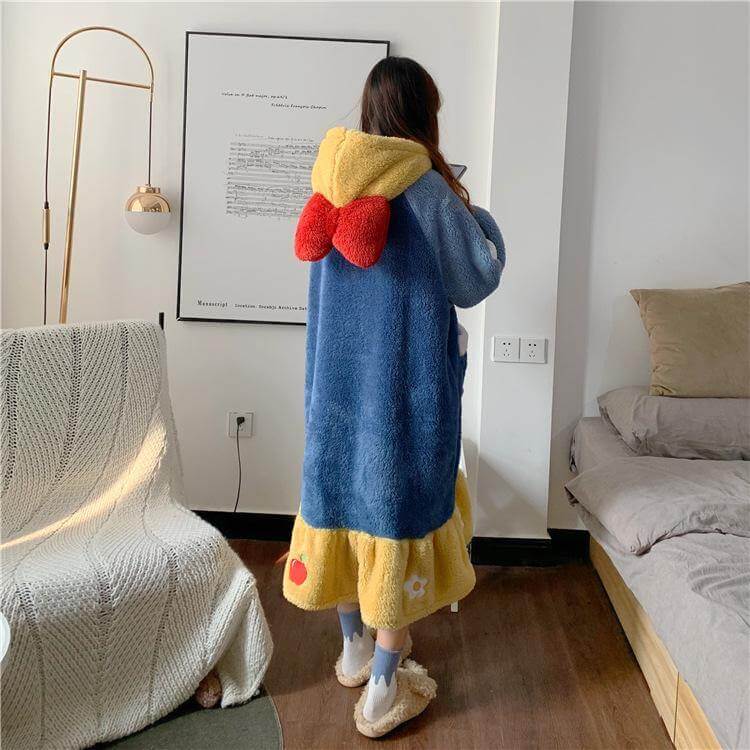 Colorful Princess Hooded Sleepwear for Women - Image 2