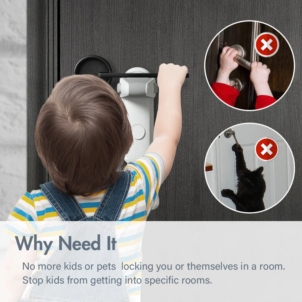 Kids Safety Door Handle Lock - Image 2