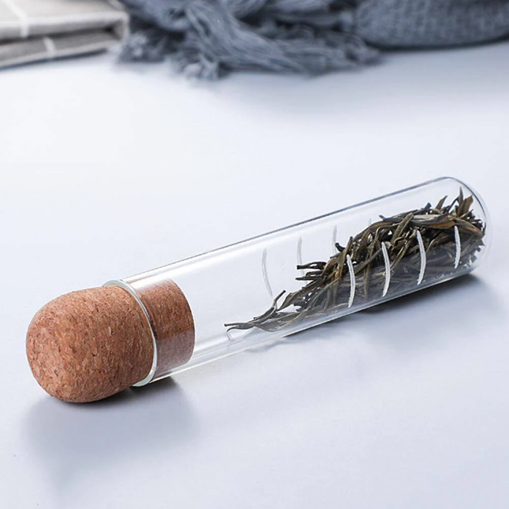 Creative Pipe Glass Tea Infuser - Image 1