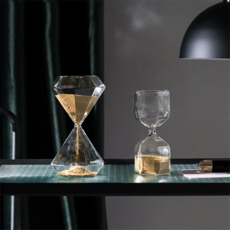 Nordic Art Creative Geometric Hourglass - Image 2
