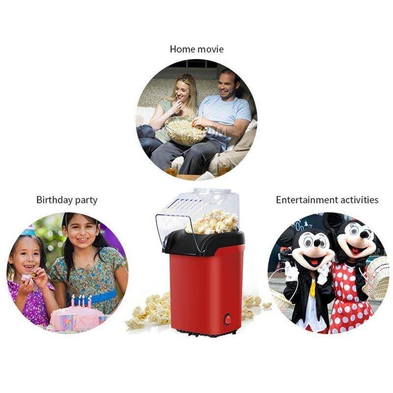Mini Household Healthy Hot Air Popcorn Maker - Image 3