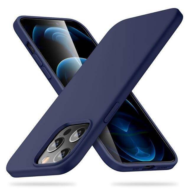 Silicone Slim Rubber Business iPhone 12 Case - Image 2