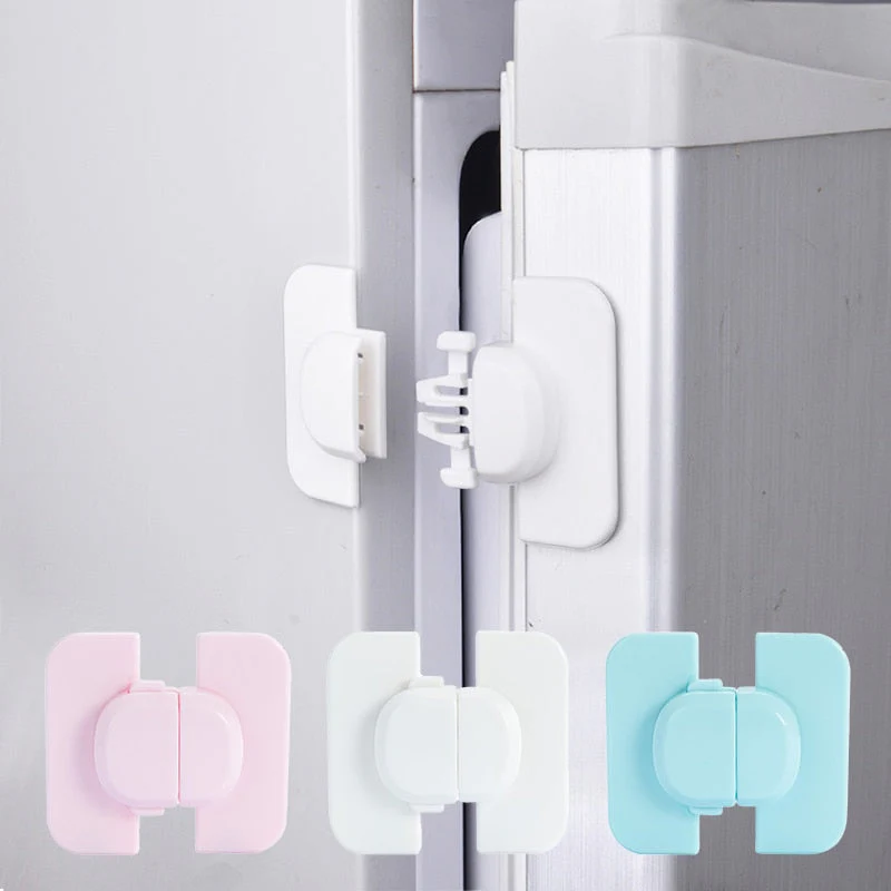 Cabinet Refrigerator Safety Kids Door Lock - Image 1