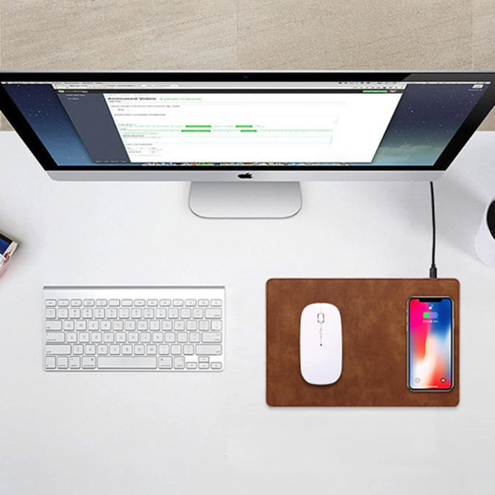 Creative Phone Wireless Charging Mouse Pad - Image 2
